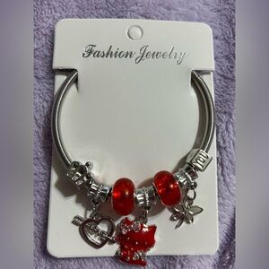 Hello Kitty Silver charm bracelet